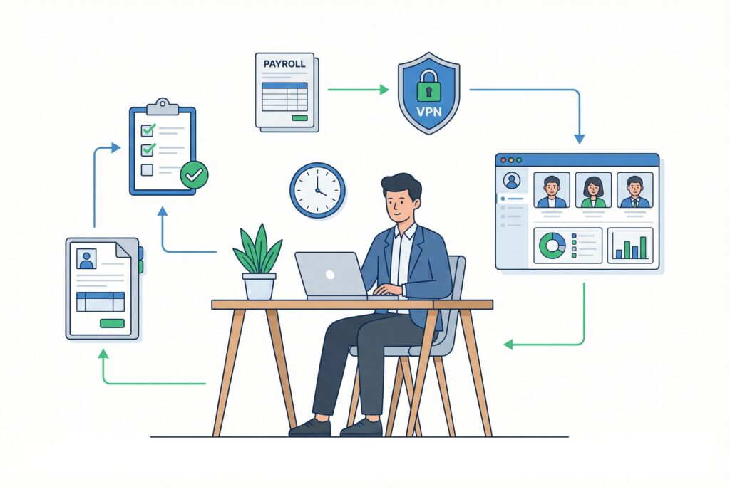 재택근무 노무관리 체크리스트 예시