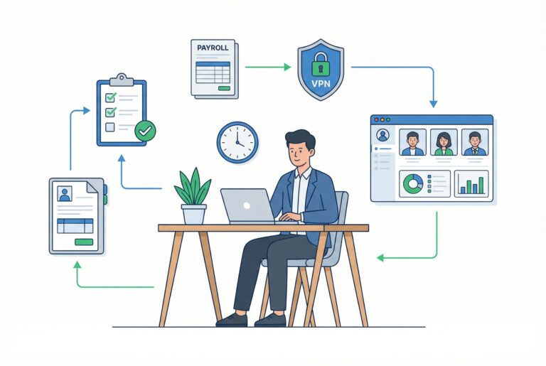 재택근무 노무관리 체크리스트 예시